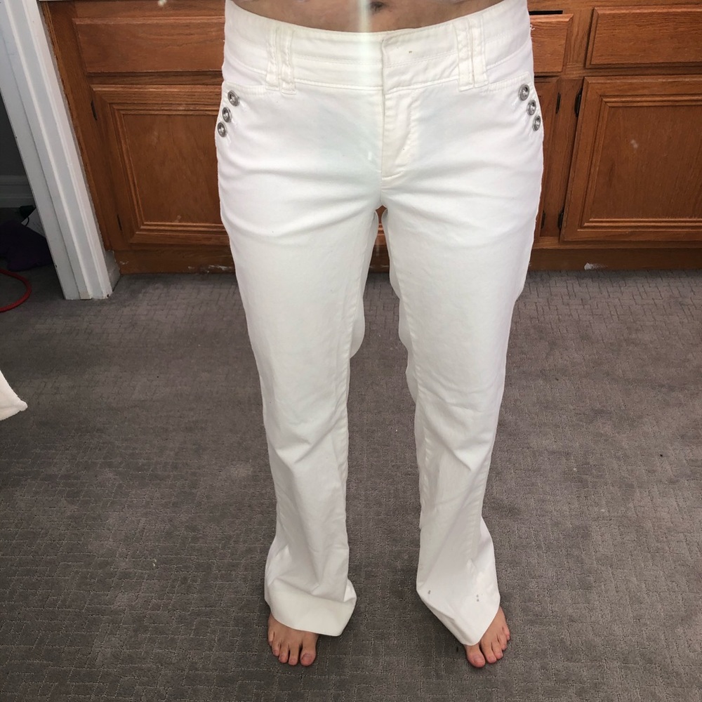 White dress pants -Bell bottoms